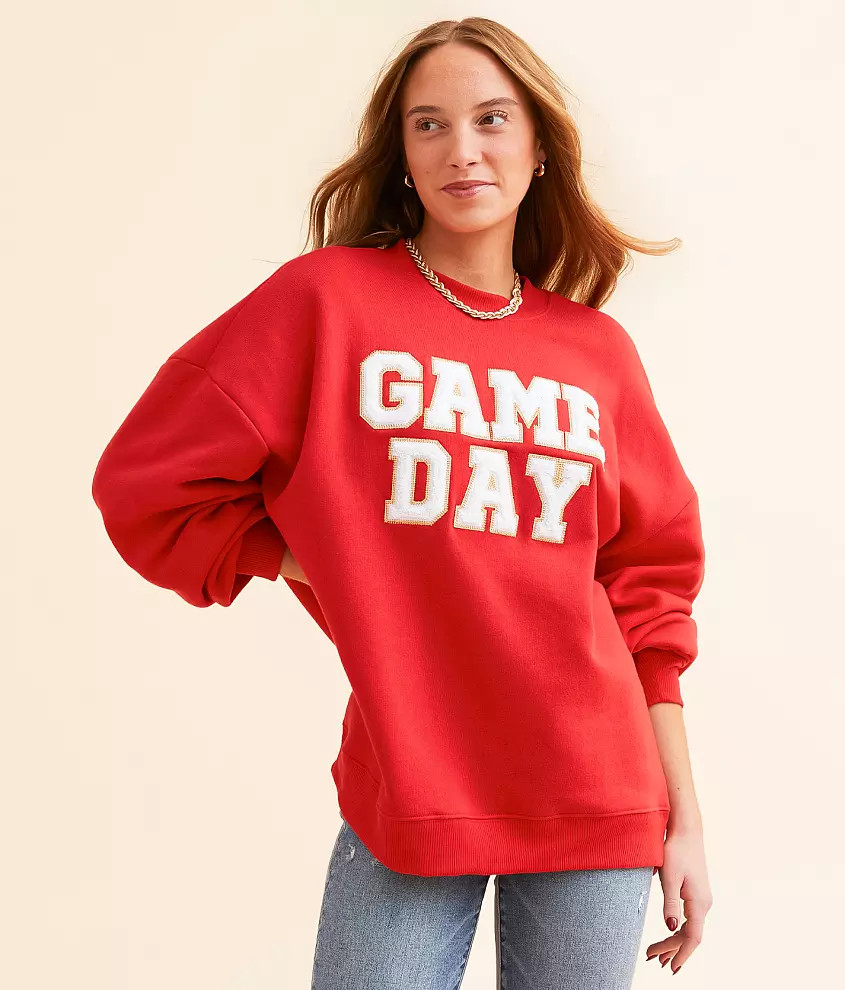 Game Day Oversized Pullover | Buckle