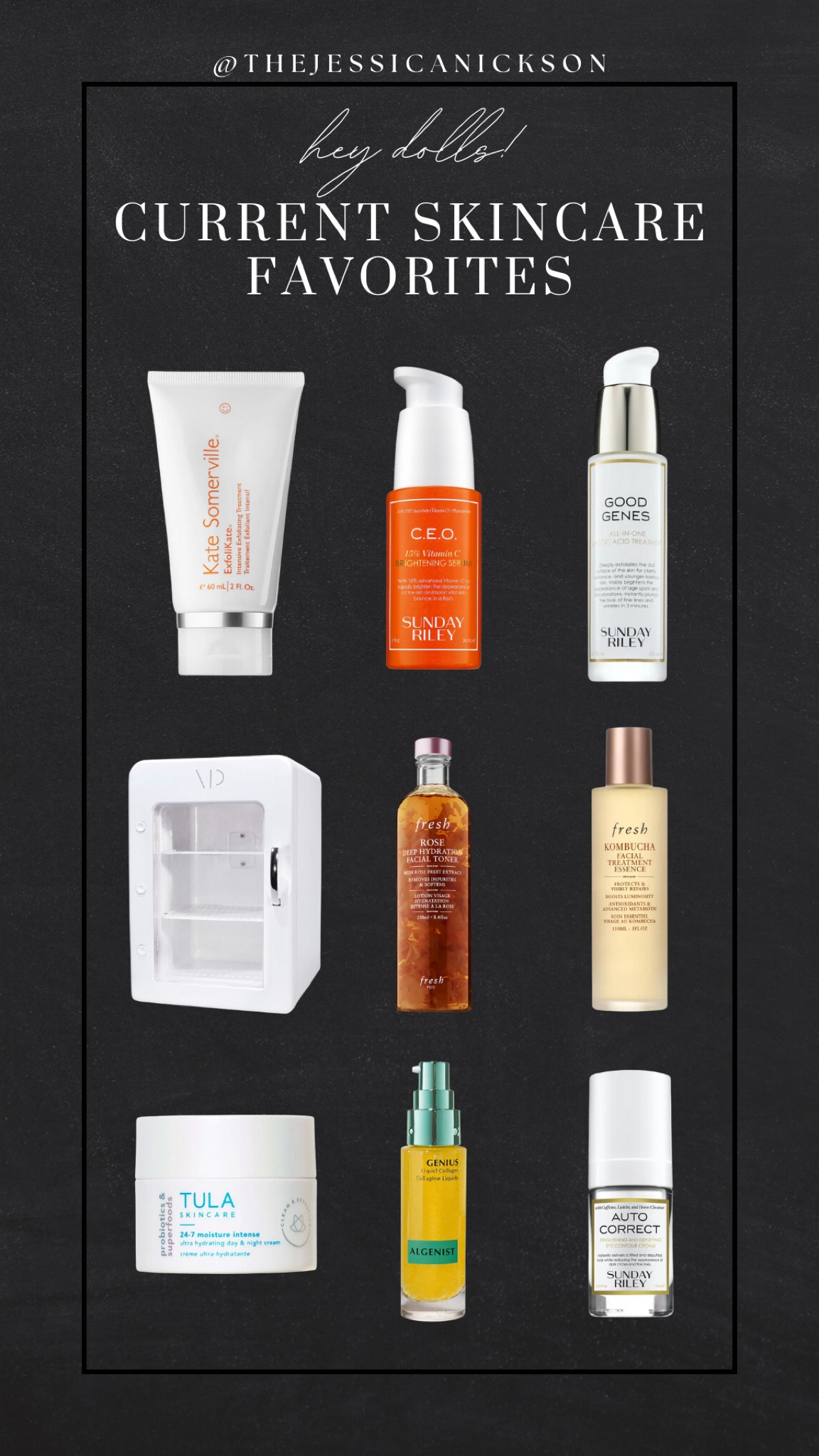 Skincare favorites i’ve been loving! 🥰🩷 I included items from Sunday Riley, Kate Somerville, Fresh, Tula, and others! ✨ 

#LTKbeauty #LTKfindsunder100