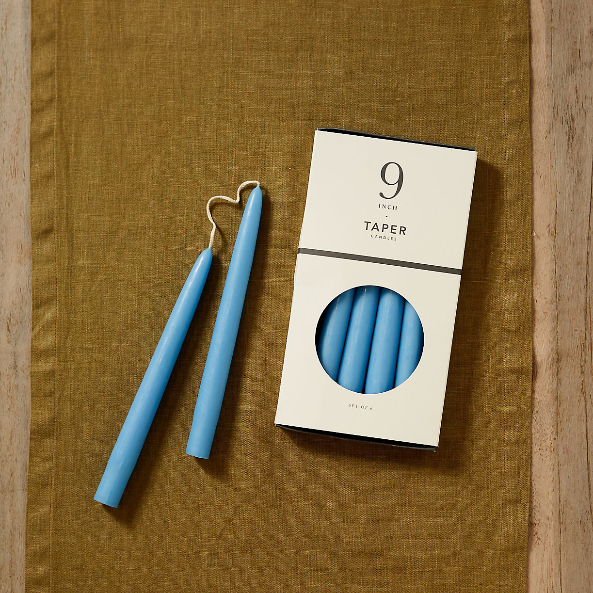Unscented Taper Candles Set | Terrain