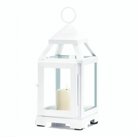 WHITE MINI CONTEMPORARY LANTERN | Walmart (US)
