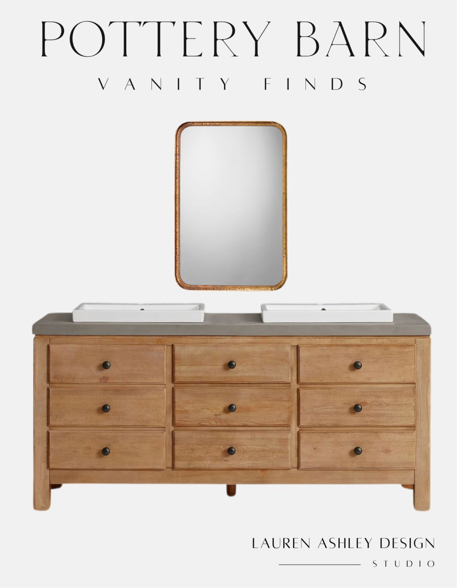Pottery barn vanity finds 

#LTKfamily #LTKhome