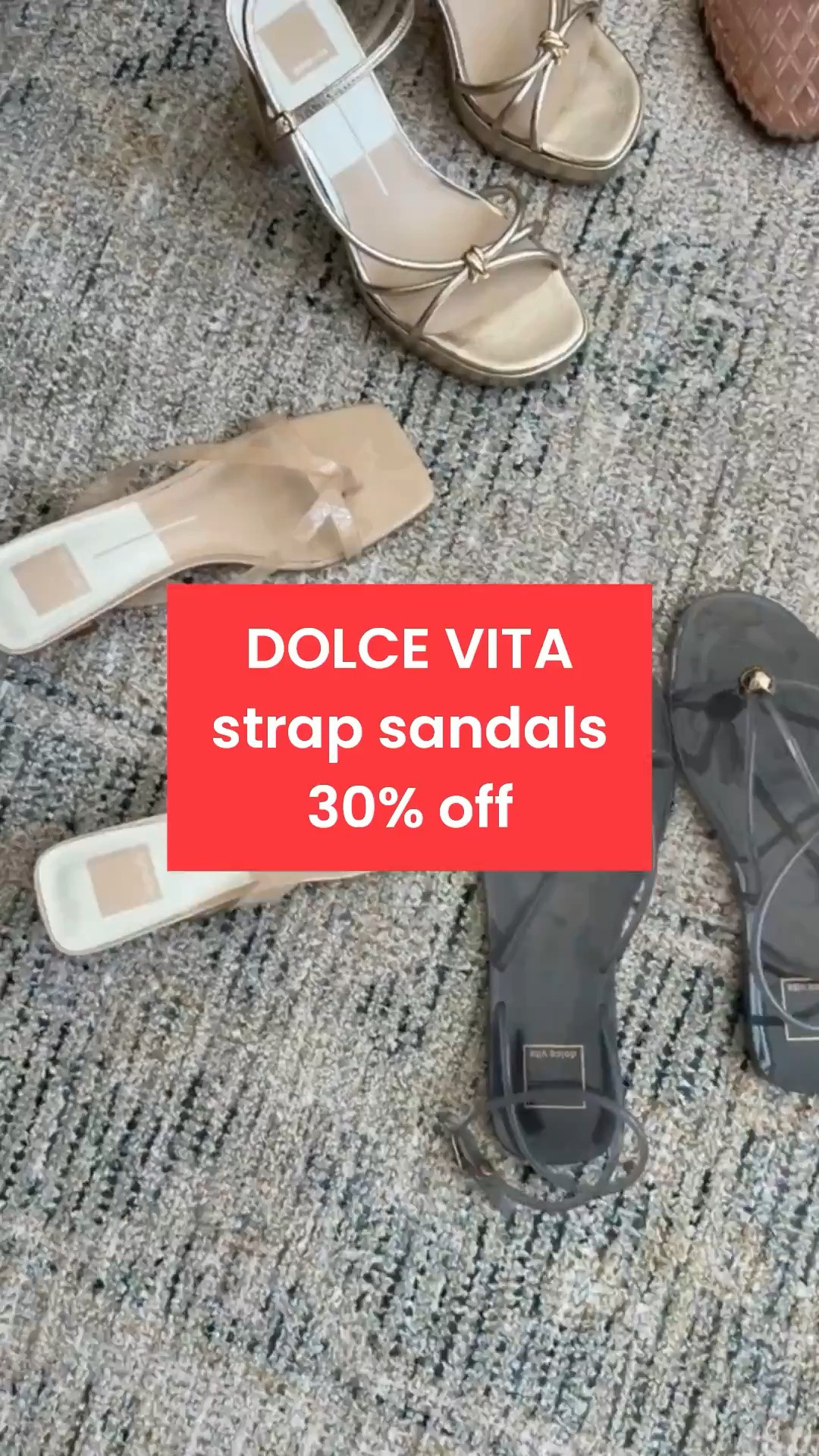 Dolce Vita strap sandals on sale, 30% off.

jelly shoes, summer date night shoes, vacation dinner sandals, resort wear shoes, summer wedding heels, chic summer sandals, clear heels, vacation shoes, summer sandals, dress sandals, Dolce Vita sandals

#LTKOver40 #LTKSaleAlert
