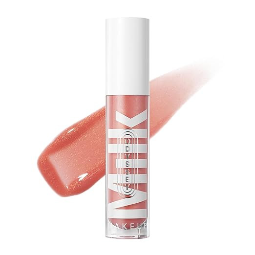 Milk Makeup Odyssey Lip Gloss – Non-Sticky, Hydrating + Sheer-Tinted Gloss with Long-Lasting, H... | Amazon (US)