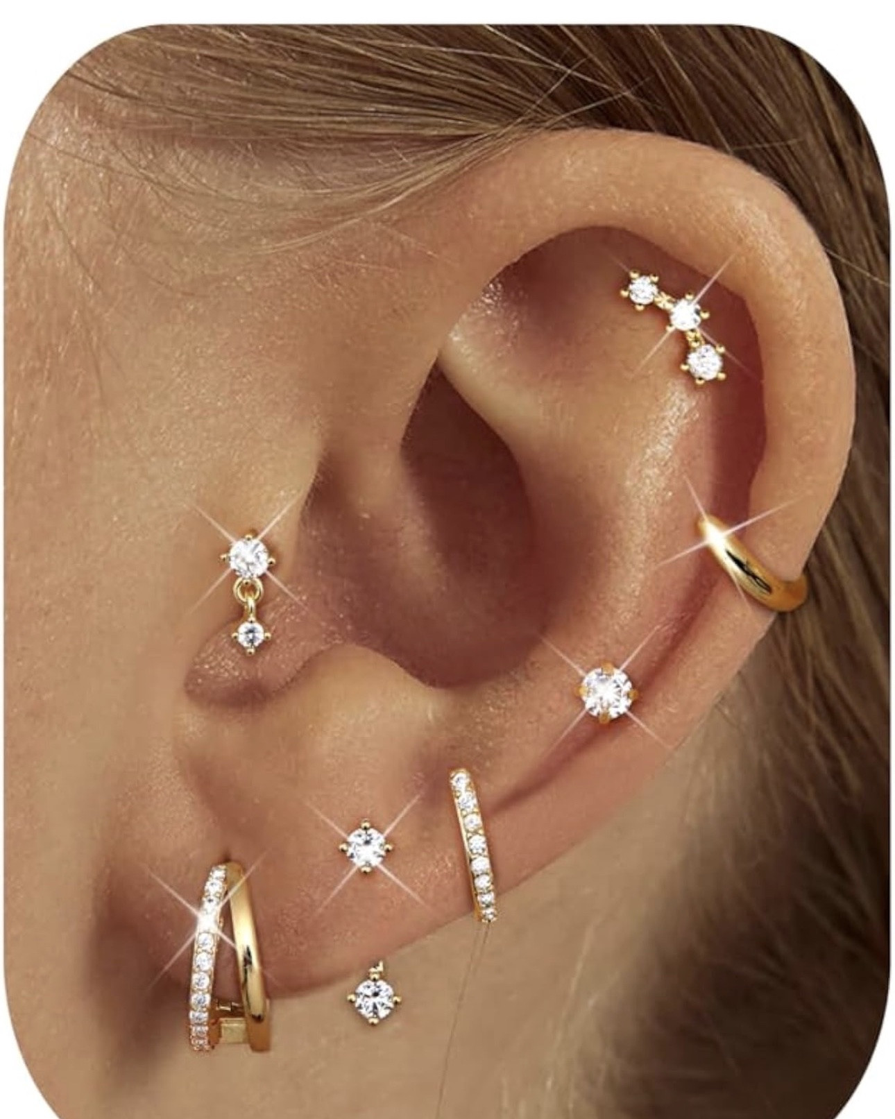 Prettiest earrings! Trying to save money and needed a new stack, these are perfect!

#LTKautumn #LTKpartywear #LTKdatenight