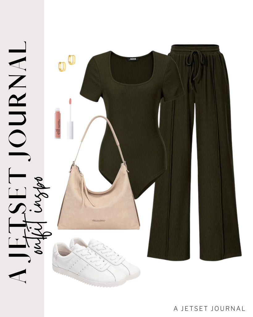 I can’t get enough of this two-piece outfit that matches Project Cloud’s leather sneakers. A Montana West bag complements this fit, too. You can wear a pair of chunky hoop earrings as an accessory.


#LTKSeasonal #LTKSaleAlert #LTKTravel 

 