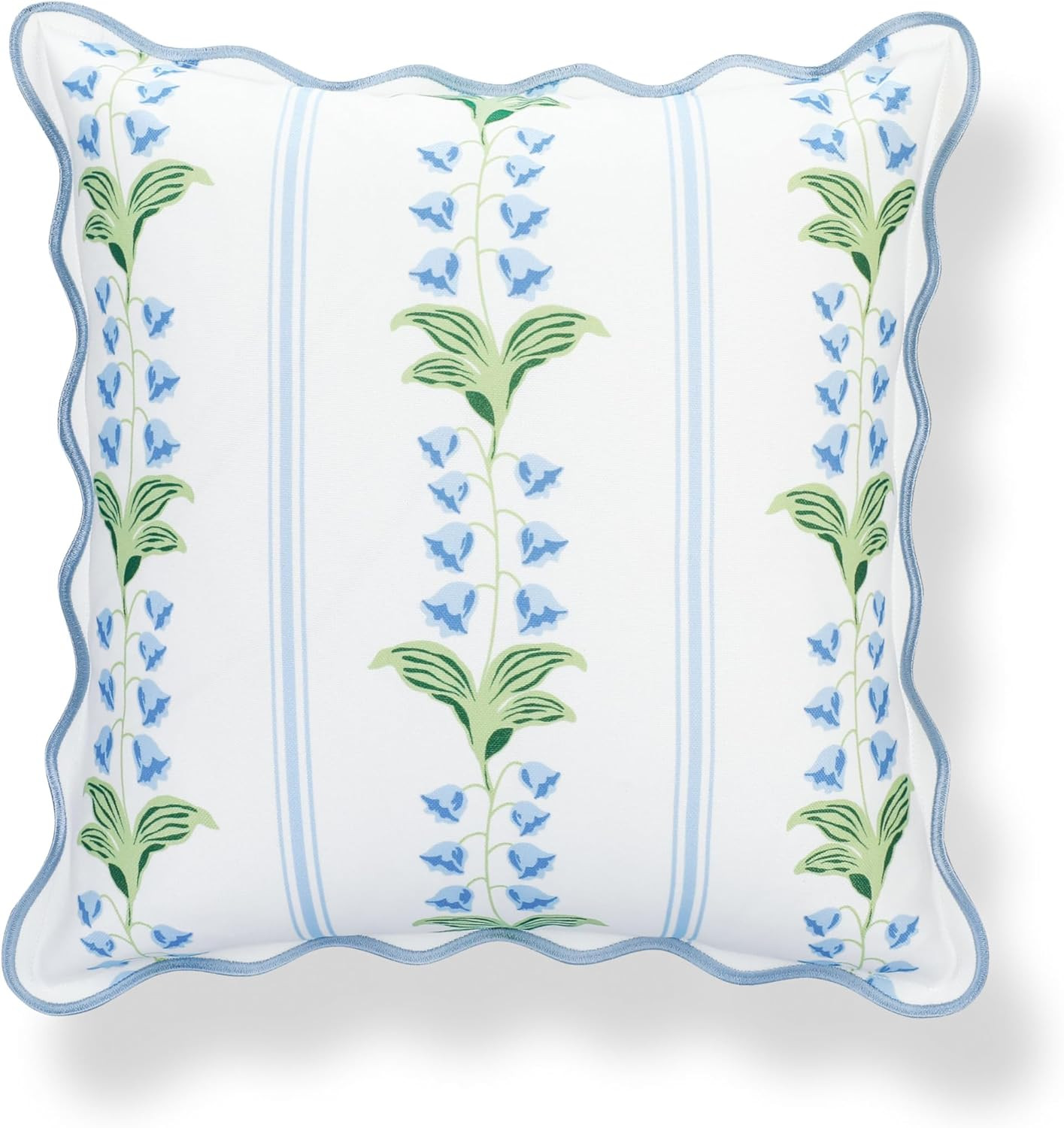 Hofdeco Premium Grandmillennial Coastal Hampton Patio Indoor Outdoor Throw Pillow Cover Only, 20"... | Amazon (US)