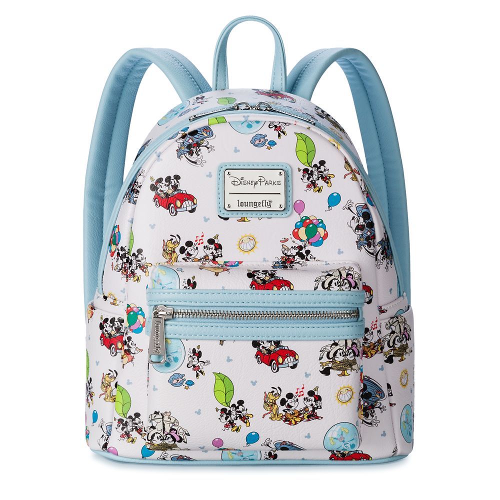 Mickey and Minnie Mouse Loungefly Mini Backpack | Disney Store