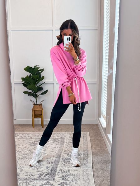 ✨This oversized top would make the comfiest Valentine’s Day outfit!! 

✨Fits oversized. I’m wearing a size small. 

#valentinesdayoutfit #pinkshirt #comfyoutfit | Valentines Day outfit

#LTKfindsunder50 #LTKSeasonal #LTKfindsunder100