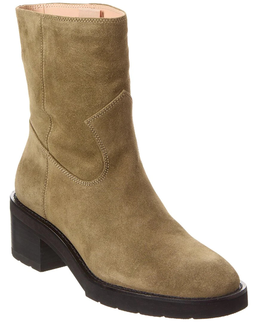 Stuart Weitzman Boulevard Suede Bootie | Shop Simon