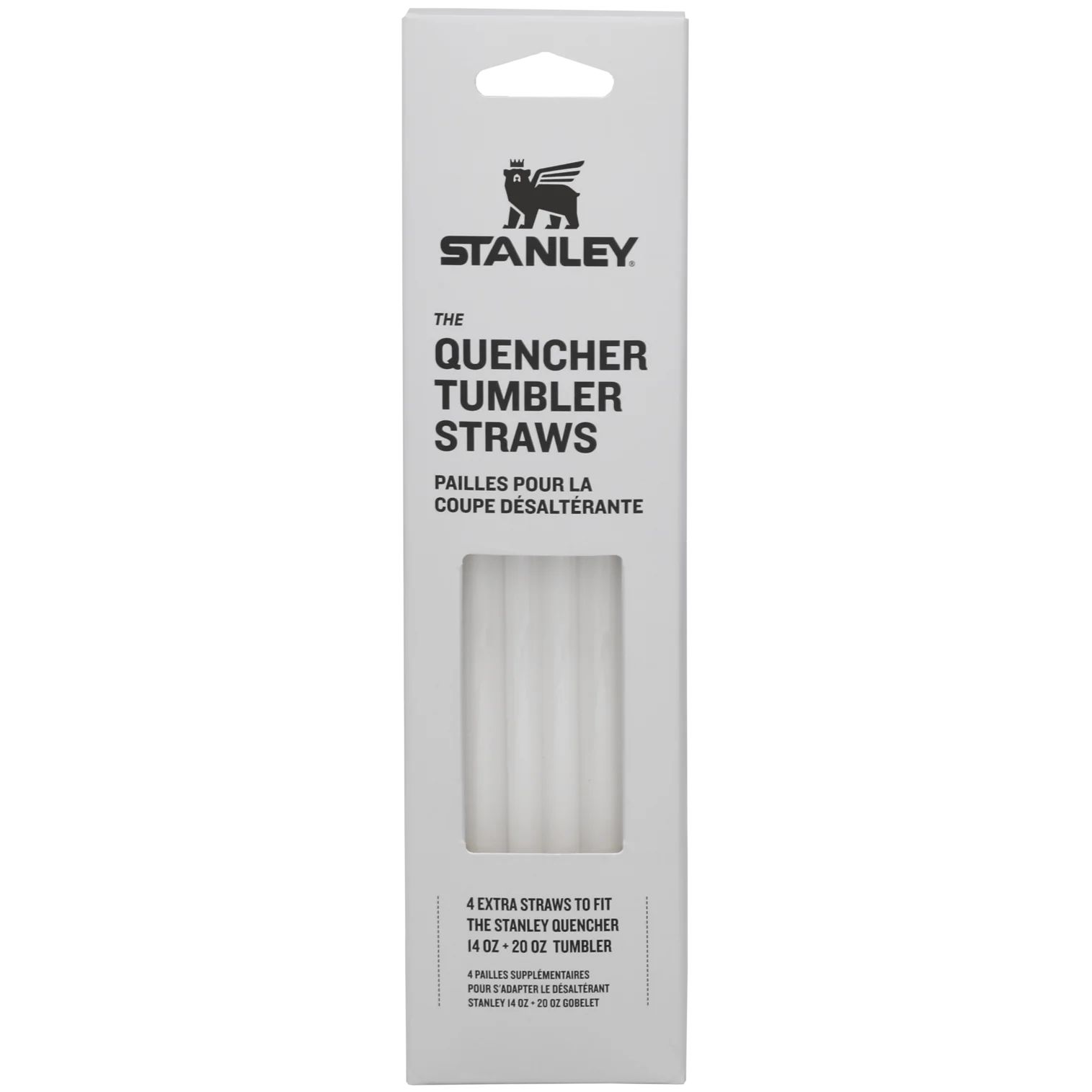 Replacement Straw 4 Pack | 14 oz to 20 oz Quencher Tumbler | Stanley | Stanley PMI Canada