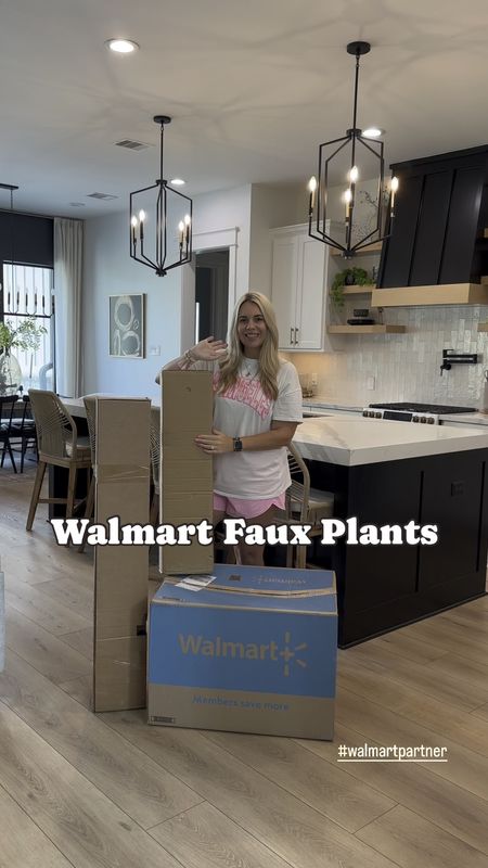 Love a good faux plant from Walmart! #walmartpartner #walmarthome These plants and planters are a great way to warm up your home and make it feel more styled. 

#iywyk #walmartfinds 

Pots, faux tree, faux palm tree, fake tree, Walmart plants, Walmart home decor 

#LTKSeasonal #LTKVideo #LTKhome