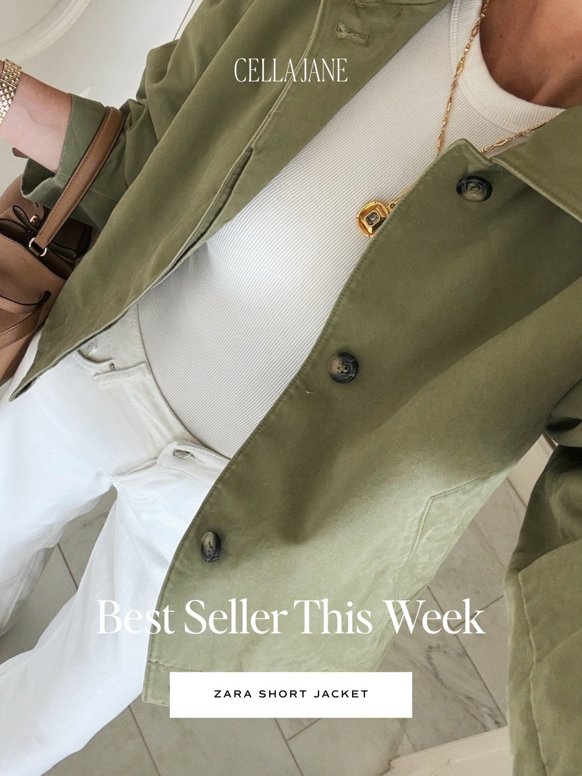 Absolutely love this cropped jacket from @Zara and it’s a BEST SELLER this week!

#LTKsummer