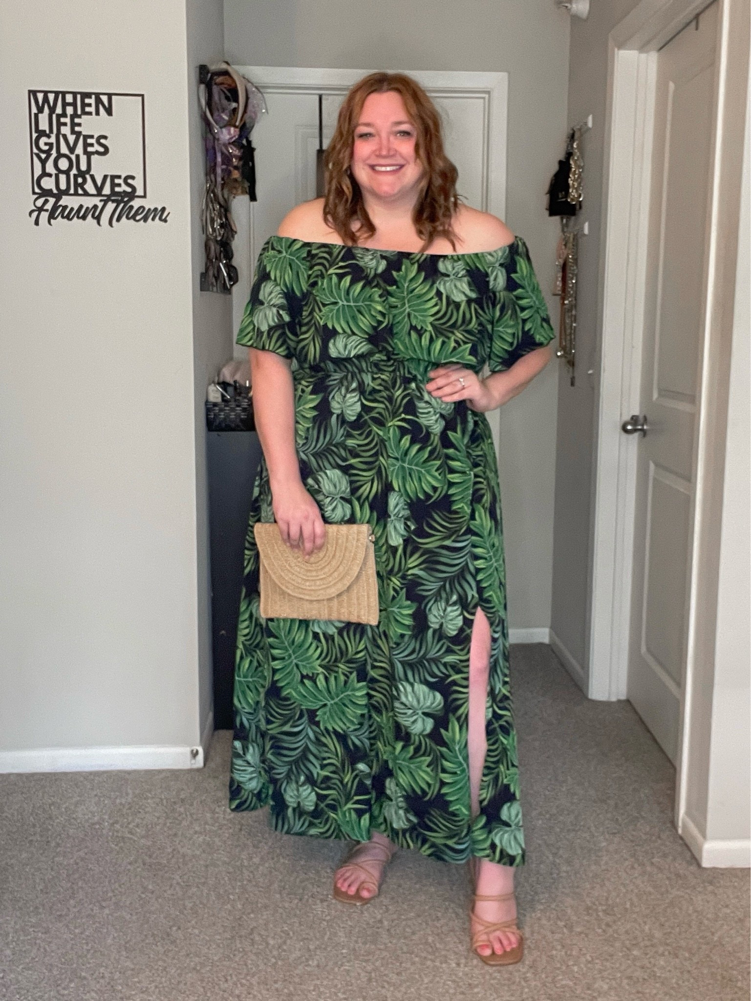 Wearing xxl as a US 18, could be wearing an XL - super stretchy

#LTKMidsize #LTKPlusSize