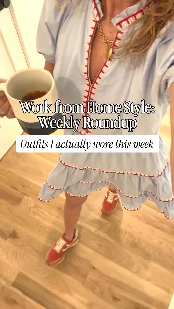 I used to stay in my pjs or wear sweats to work from home! 

But honestly?? I feel so much better when I get dressed.  And more productive!

Here's what I actually wore this week!  Which is your favorite?  Drop 1, 2, 3, 4, or 5 below!👇

Comment work for links to all the looks!

#midlifestyle #fashionover40 #styleover40 #workfromhomestyle #petitestyle