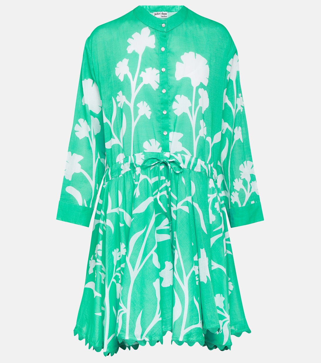 Floral cotton shirtdress | Mytheresa (US/CA)