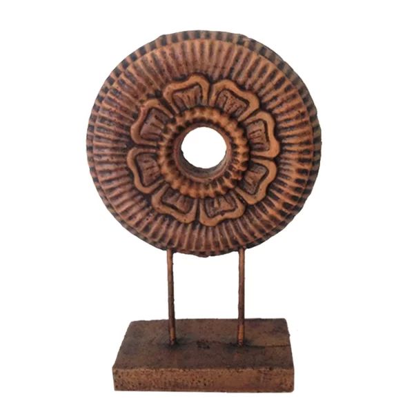 Ohe Circle Décor On Stand Sculpture | Wayfair North America