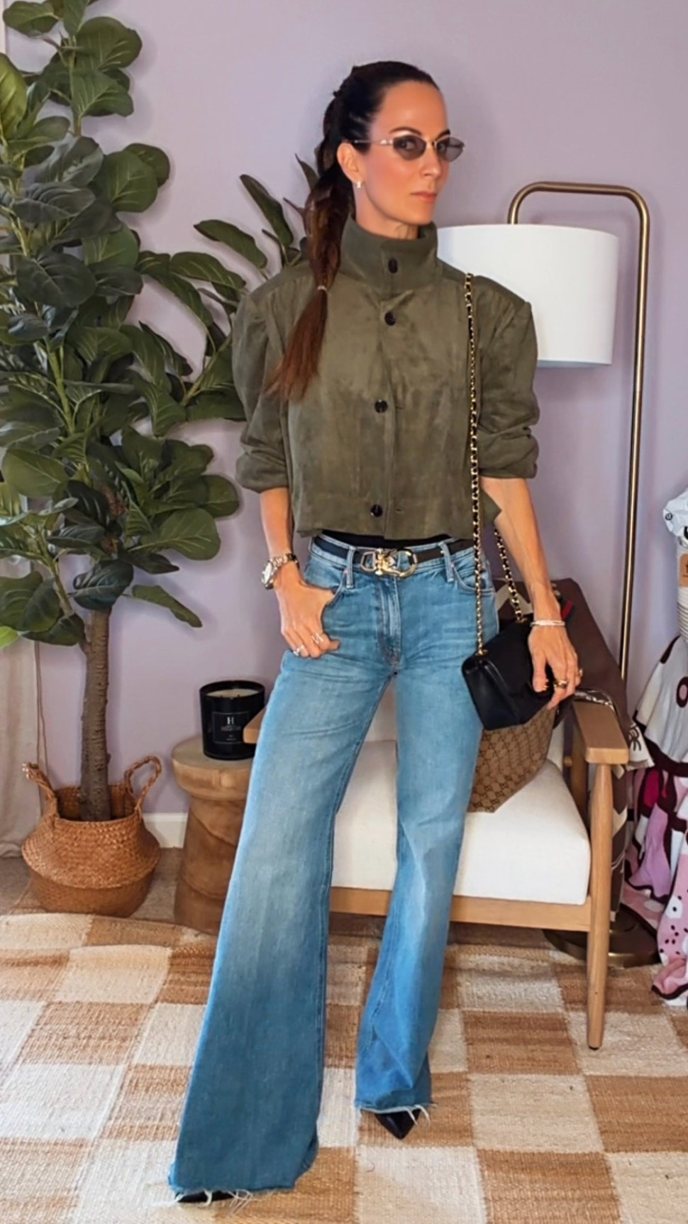 Outfit of the night and I’m officially obsessed.

This jacket is EVERYTHING — the cropped fit, the texture, the elevated vibe… it instantly pulls a look together. And these jeans? Don’t even get me started. The fit is perfection and they give that effortless cool-girl silhouette.

Paired it with sleek heels and a classic bag for an easy chic night-out look.

Use code HAPPY20 for a discount. Ends at midnight PST  

Shop the full outfit here ✨

#LTKgrwm #LTKootd #LTKOver40