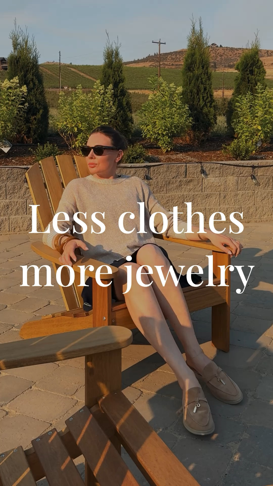 Summer sweater (older J.Crew, similar linked) + Lacoste tennis skirt + Steve Madden mules. 
Oversized bracelets: Sézane. 

#LTKVideo #LTKSeasonal #LTKSaleAlert