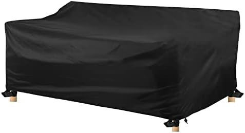 AWNIC 2 Seater Outdoor Sofa Cover Waterproof Garden Sectional Sofa Cover Patio Furniture Covers 1... | Amazon (DE)