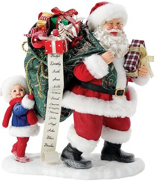 Department 56 Possible Dreams Sharing The Load Santa Figurine | Dillard's | Dillard's