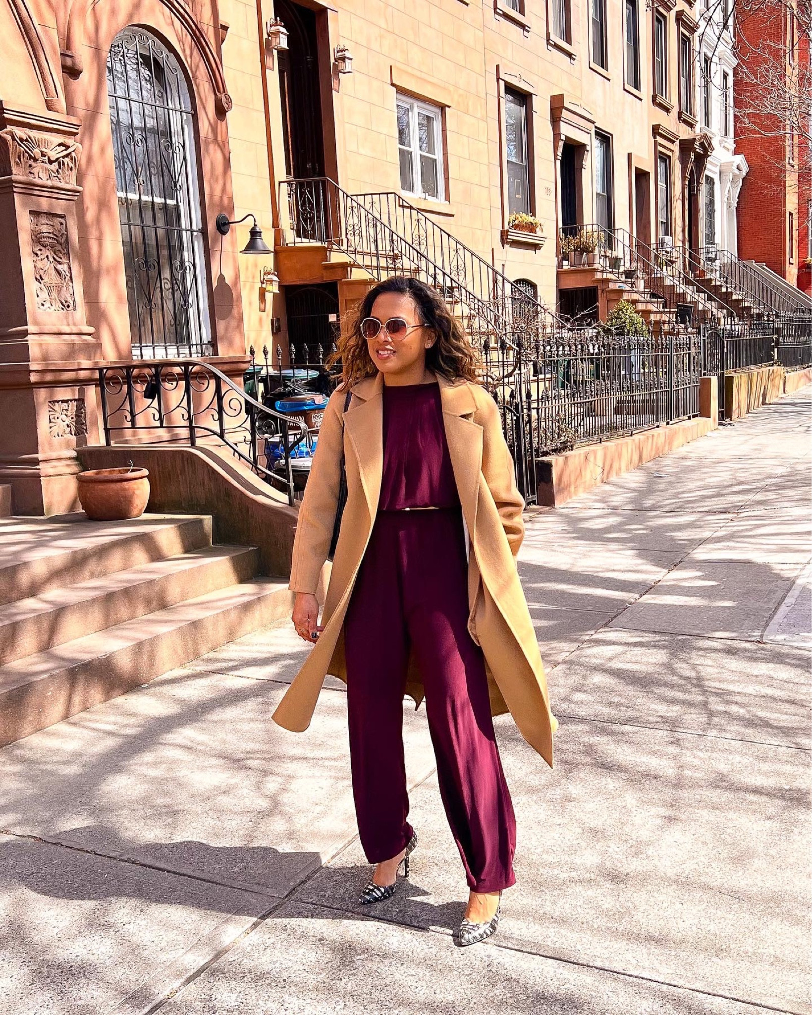 My absolute favorite camel coat. Sustainably-sourced 100% wool, keeps your warm during winter and light enough for transitional temps. Drapes beautifully, hits perfectly at the knee and has functional side pockets. Dress up or down!

#LTKworkwear #LTKSeasonal #LTKstyletip