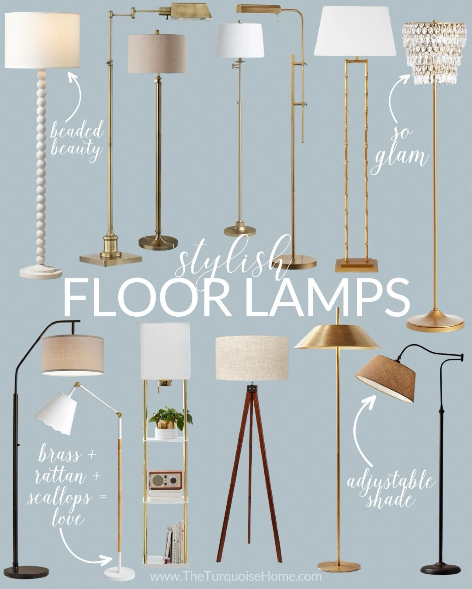 These stylish floor lamps are beautiful and perfect for every budget! 

#LTKfindsunder100 #LTKstyletip #LTKhome