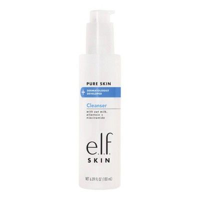 e.l.f. Skin Pure Skin + Dermatologist Developed Cleanser - 6.09 fl oz | Target