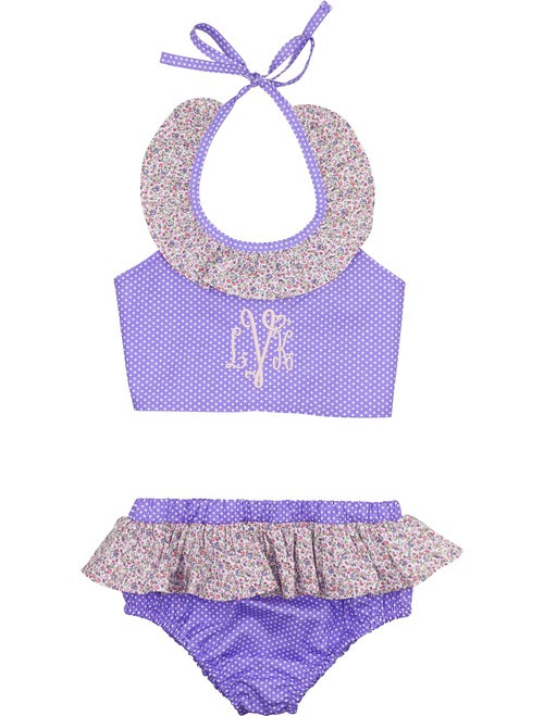 Lavender Dot and Liberty Bikini | Cecil and Lou