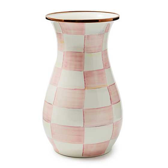 Rosy Check Tall Vase | MacKenzie-Childs