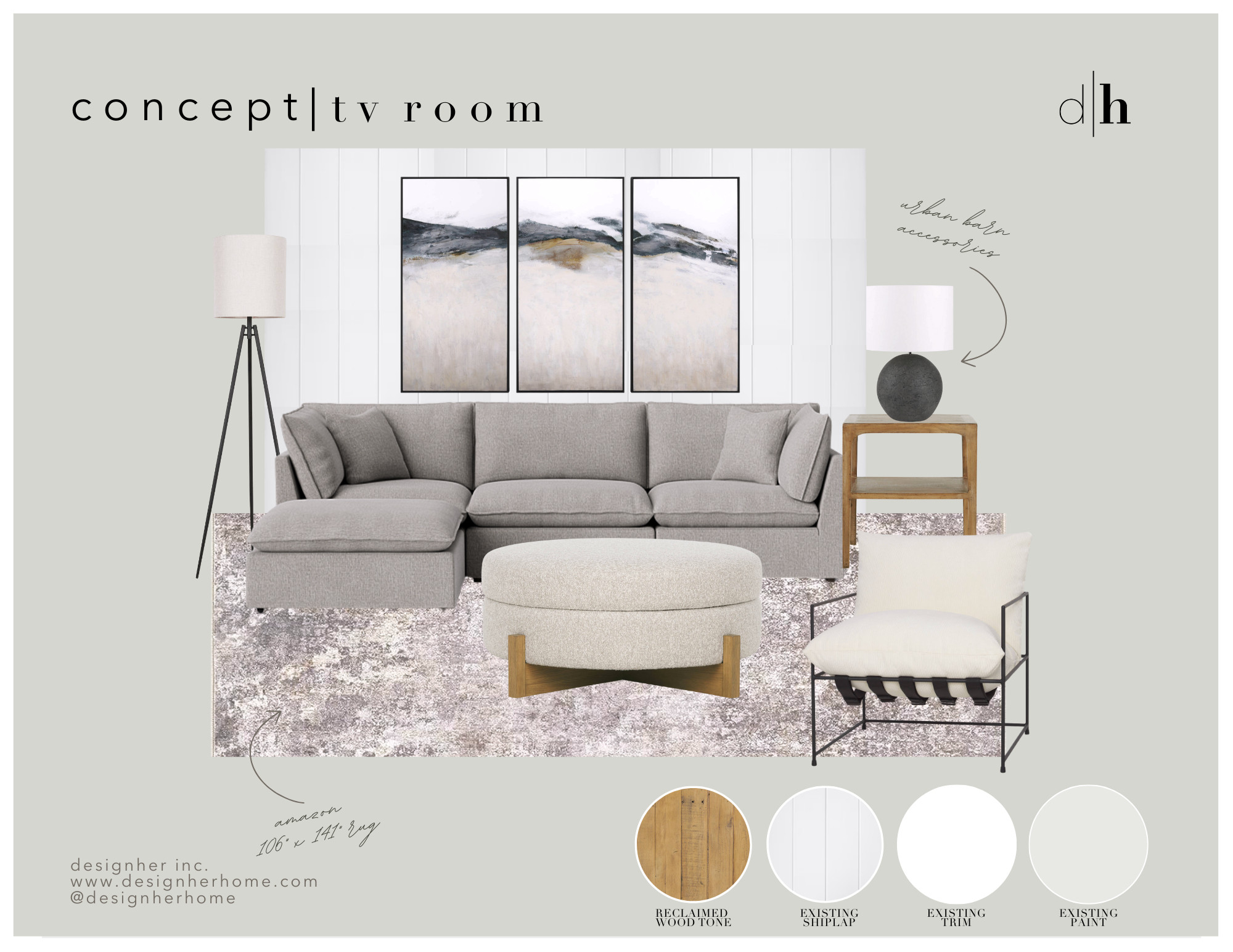 Transform your living space into the ultimate cozy-chic retreat with this curated TV room design concept. Think modern comfort meets elevated style—plush sofas, layered textures, ambient lighting, and statement wall décor to make movie nights feel luxe. 

Shop the full design board directly here and recreate this look for your own home. Whether you’re refreshing a small apartment or a family-friendly media room, these pieces bring both function + style.

#TVRoomDesign #InteriorDesignInspo #LivingRoomGoals #HomeDecorIdeas #FurnitureFinds #LTKHome #LTKInteriorDesign #MediaRoomStyle #ModernLivingRoom #CozyHomeVibes #InteriorDesignCommunity #HomeStylingTips 

 #LTKcanada #LTKsale #LTKcasa