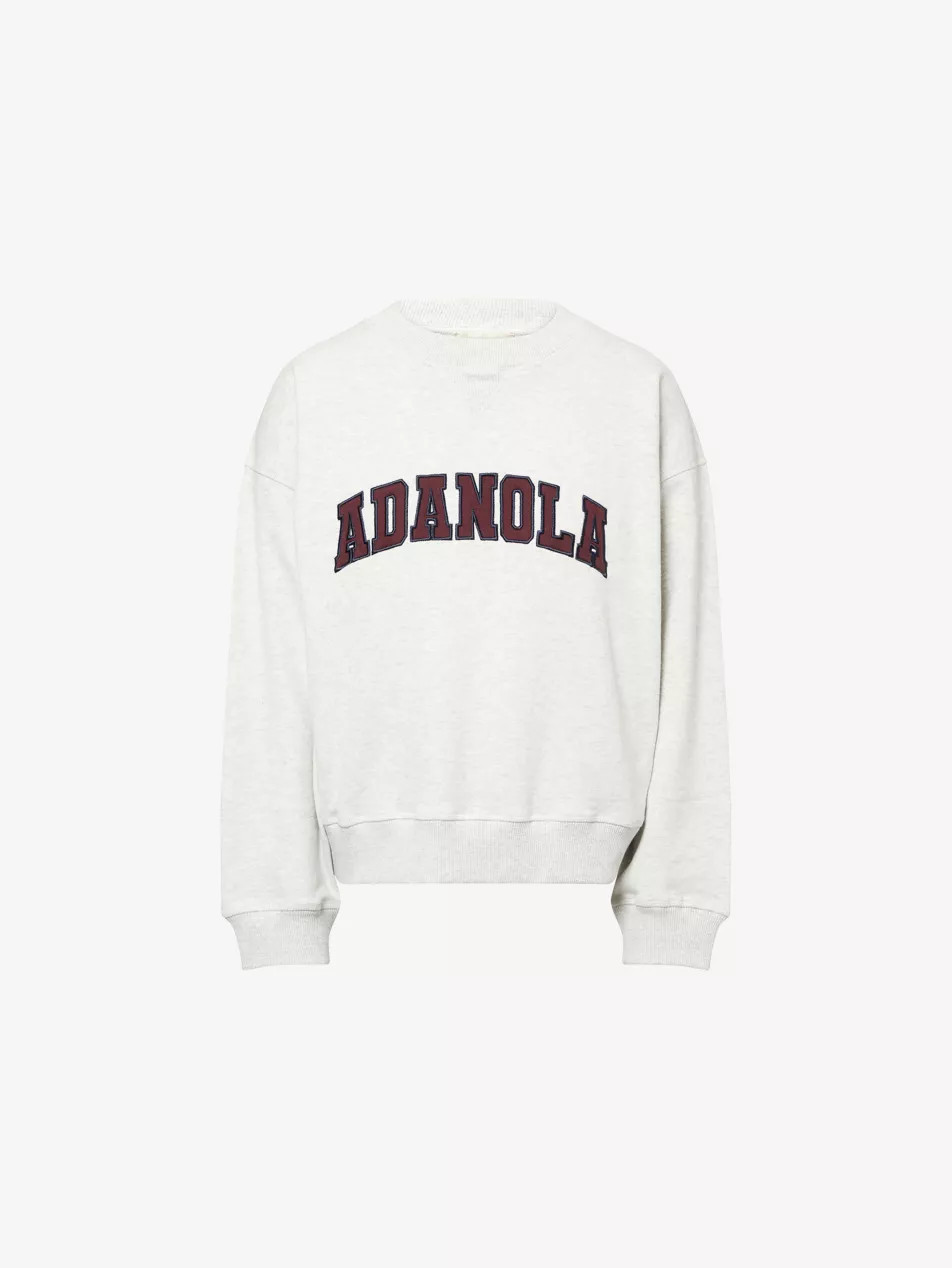 Varsity Loose-Fit Cotton-Blend Sweatshirt | Selfridges
