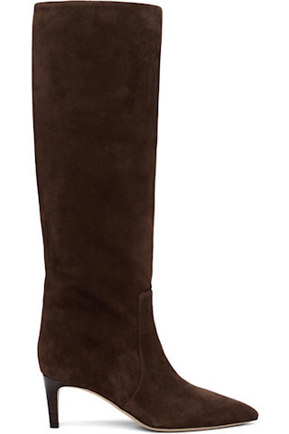 Brown Stiletto 60 Tall Boots | SSENSE