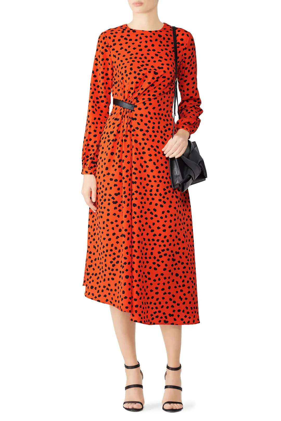 Hunter Bell Lawton Polka Dot Dress | Rent The Runway