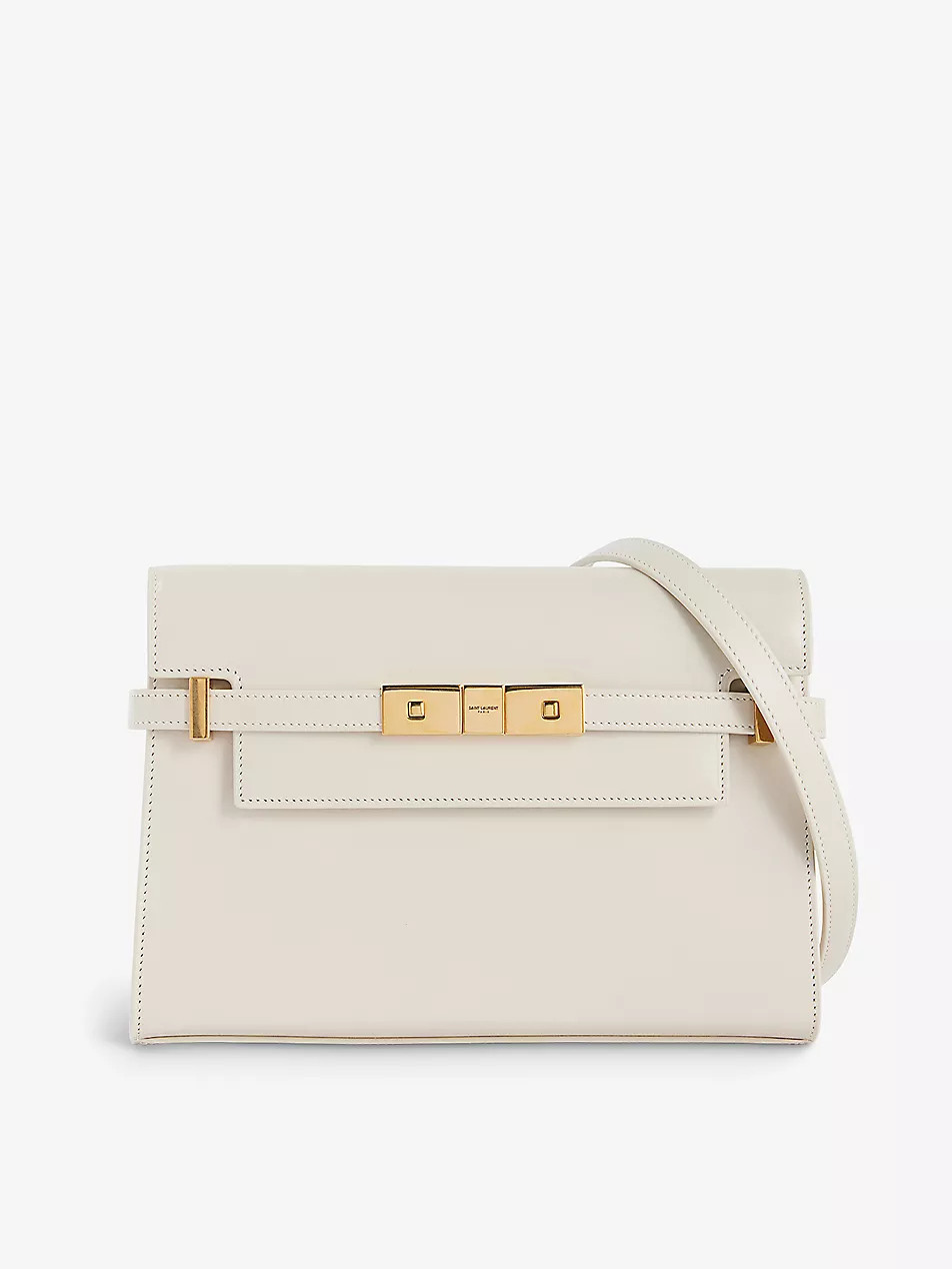 Manhattan small leather shoulder bag | Selfridges
