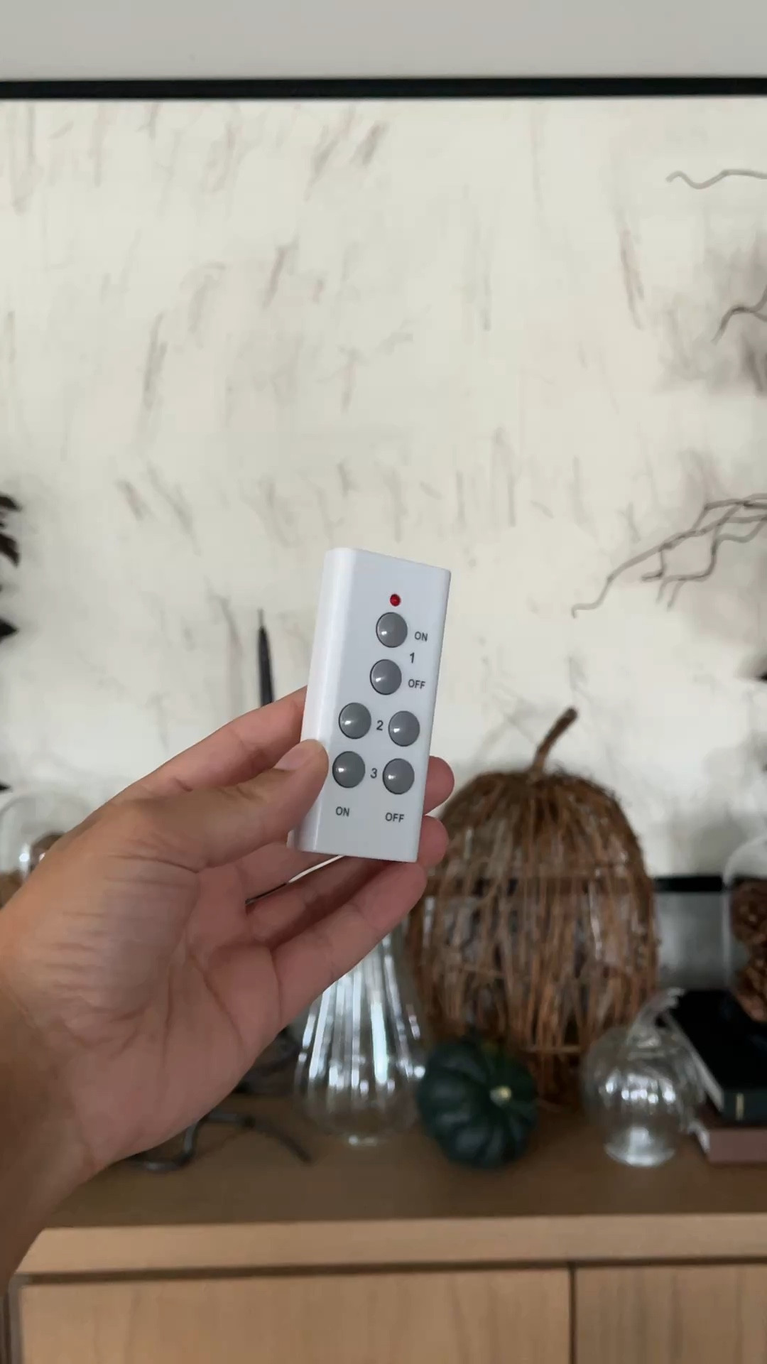 Remote control to plug into your outlets so you can control and lamp or light with the click of a button. No harmful Bluetooth. Set of 3!