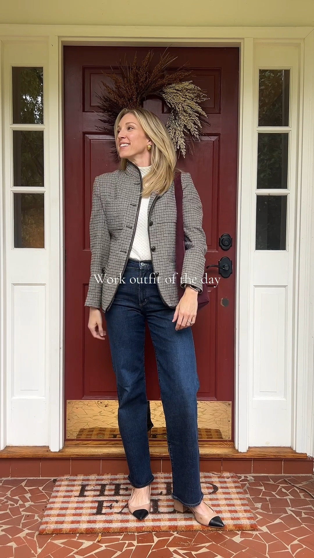 Pulling out my favorite plaid jacket for the cooler fall days! I’m welcoming this weather with opened arms. Tis the season for espresso brown accents!



#LTKStyleTip #LTKSeasonal #LTKWorkwear