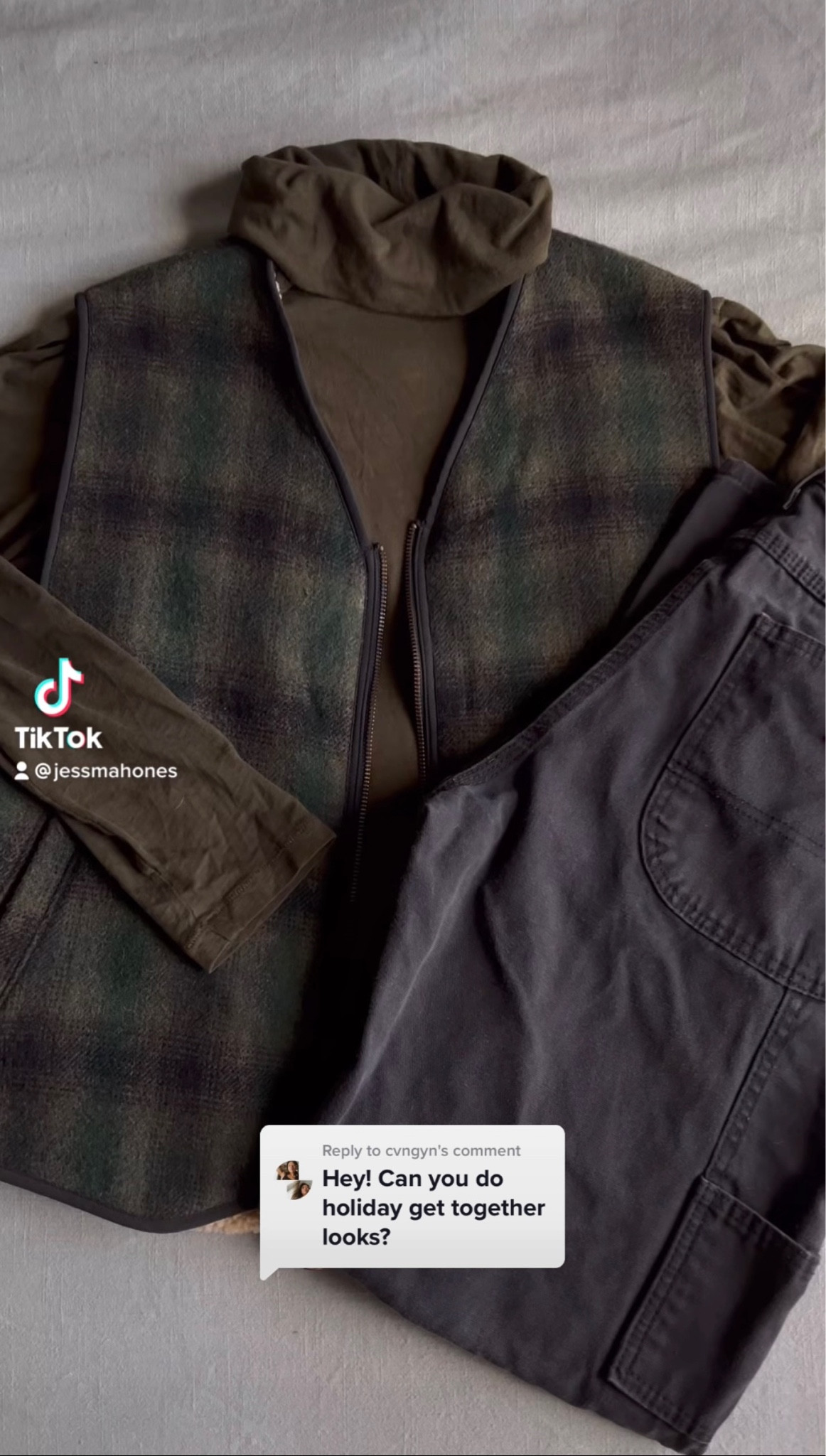 fit numba 3! 
MY SIZES:
• shirt: M
• vest: M
• pants: mens 32x32

#LTKHoliday #LTKunder100 #LTKSeasonal