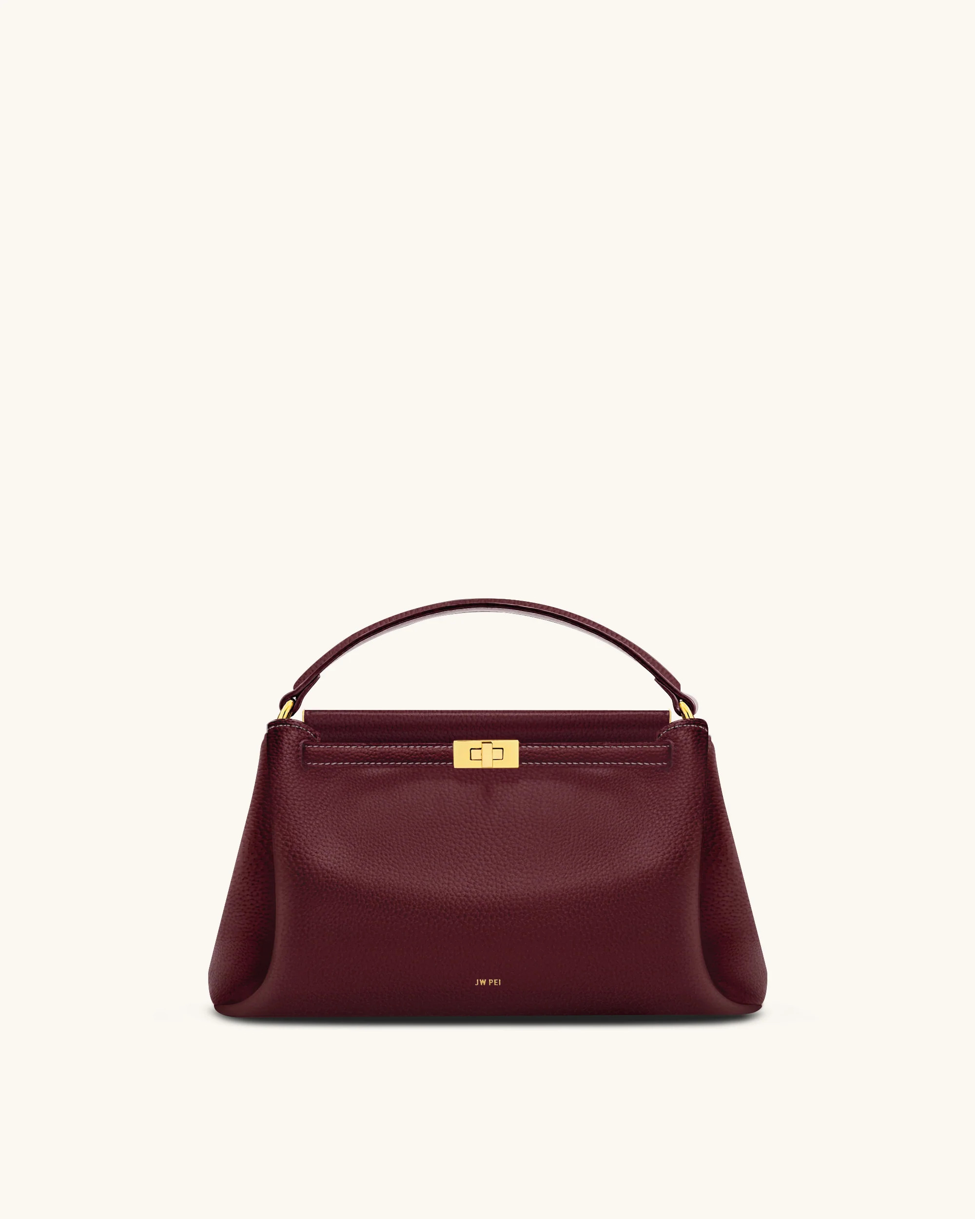 Carmen Top Handle Bag - Burgundy | JW PEI US