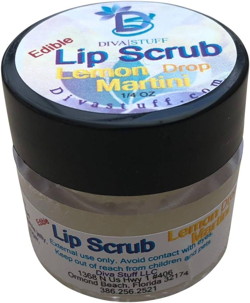 Diva Stuff Ultra Hydrating Lip Scrub for Soft Lips, Gentle Exfoliation, Moisturizer & Conditioner... | Amazon (US)