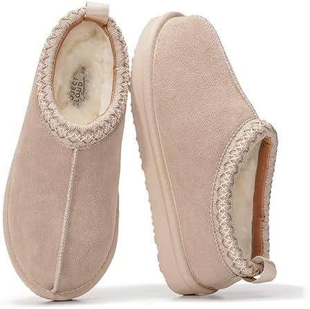 Project Cloud 100% Genuine Leather Womens Slippers with Genuine Australian Shearling Fur Lining S... | Amazon (US)
