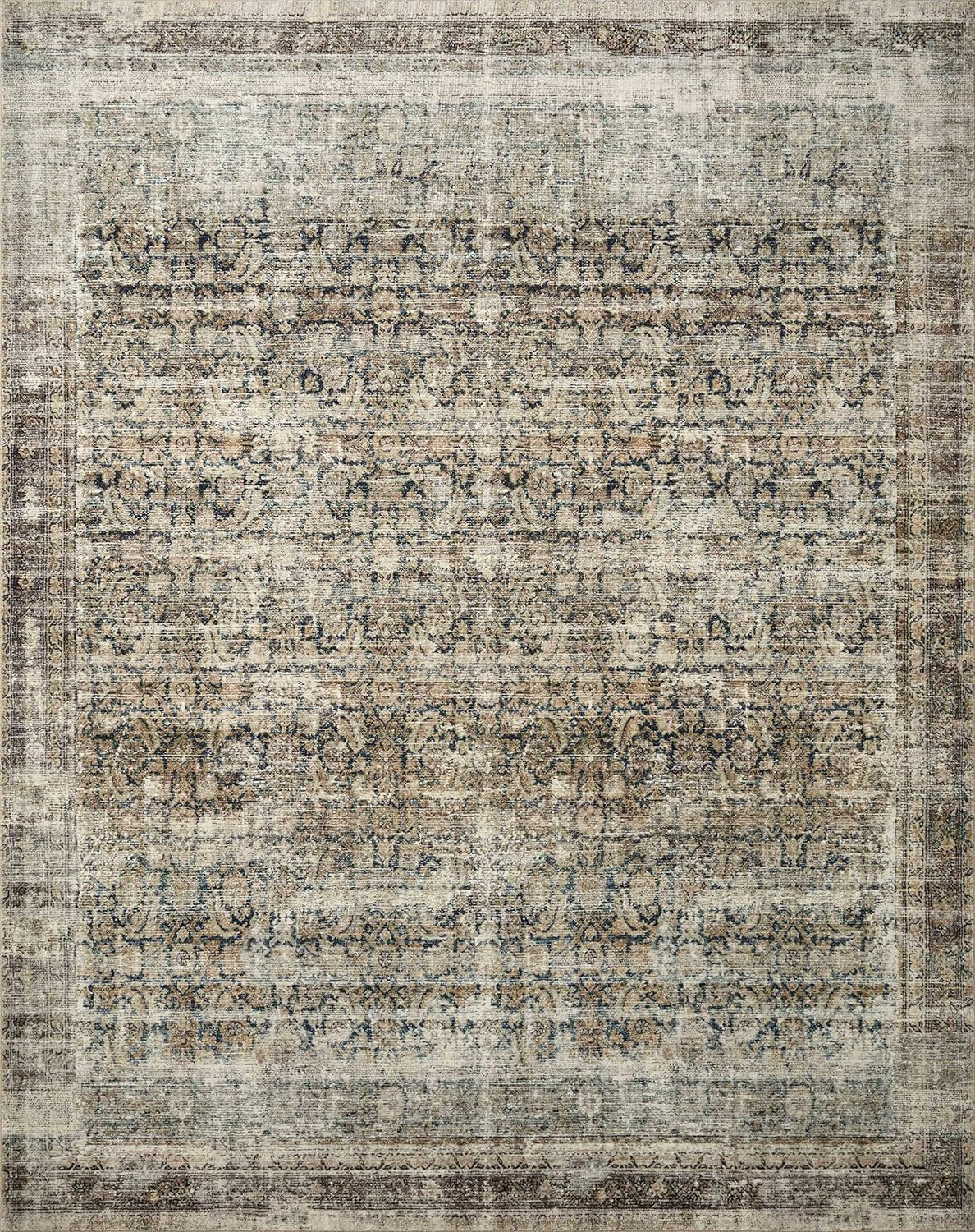 Loloi Amber Lewis x Morgan Navy/Sand 2' x 3'-6" Accent Rug | Amazon (US)