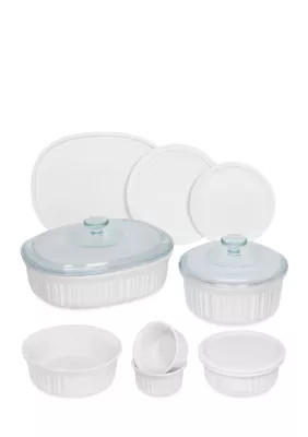 Corningware 12-Piece Round and Oval Set, White | Belk