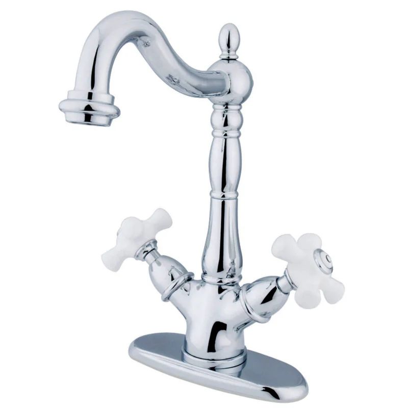 KS1491PX Heritage Vessel Sink Faucet with Cover Plate | Wayfair Professional