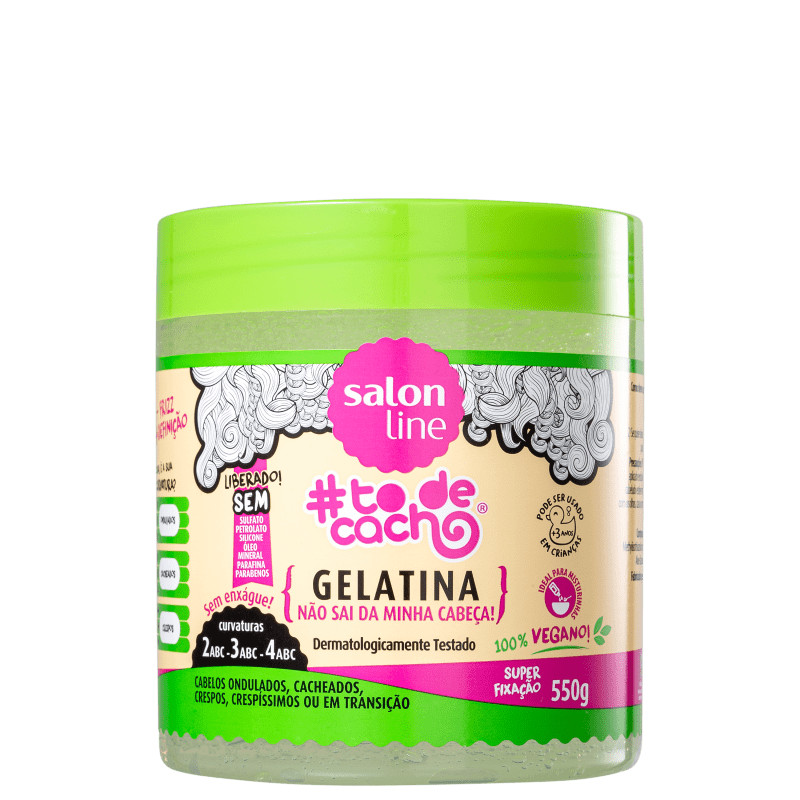 Salon Line #Todecacho Não Sai da Minha Cabeça
        
            
                 - Gelatina... | Beleza Na Web (BR)