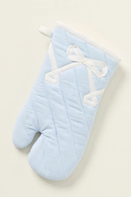 Benedita Bow Oven Mitt | Anthropologie (US)