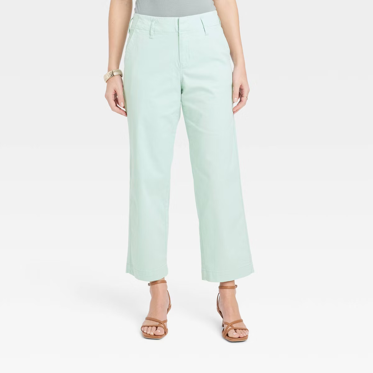 Women's High-Rise Straight Ankle Chino Pants - A New Day™ | Target
