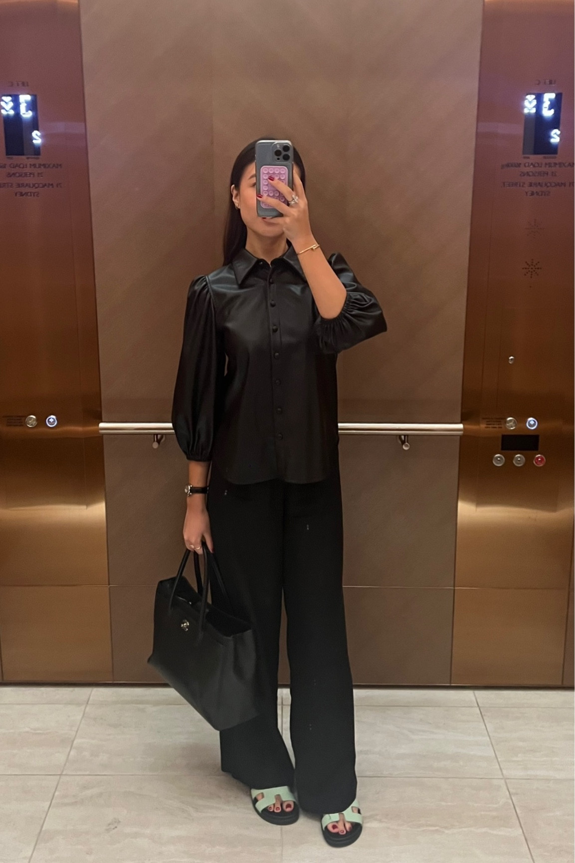 Monochrome corporate outfit 🖤

#LTKworkwear
