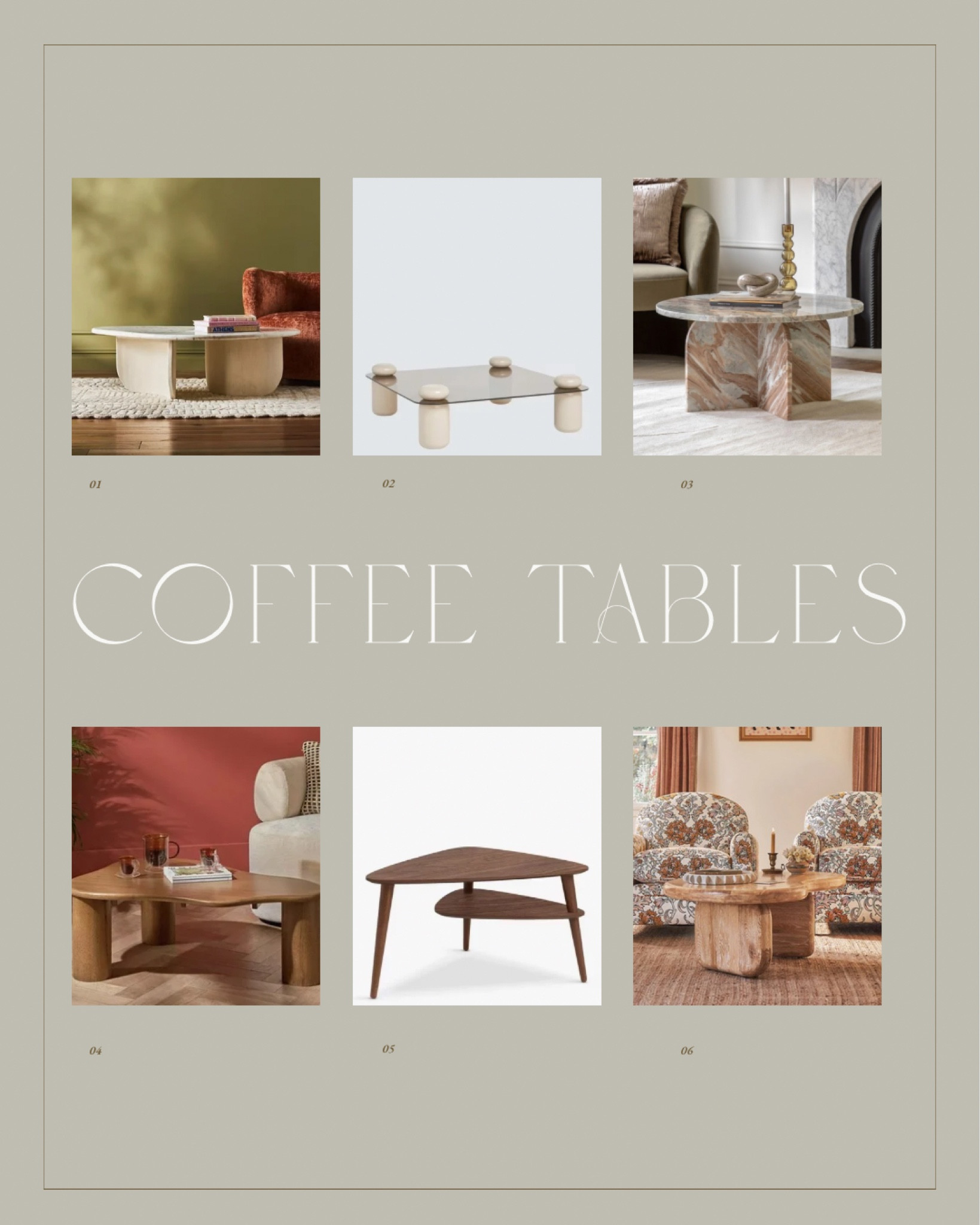 Coffee Tables 

#coffeetable #ltkhome 