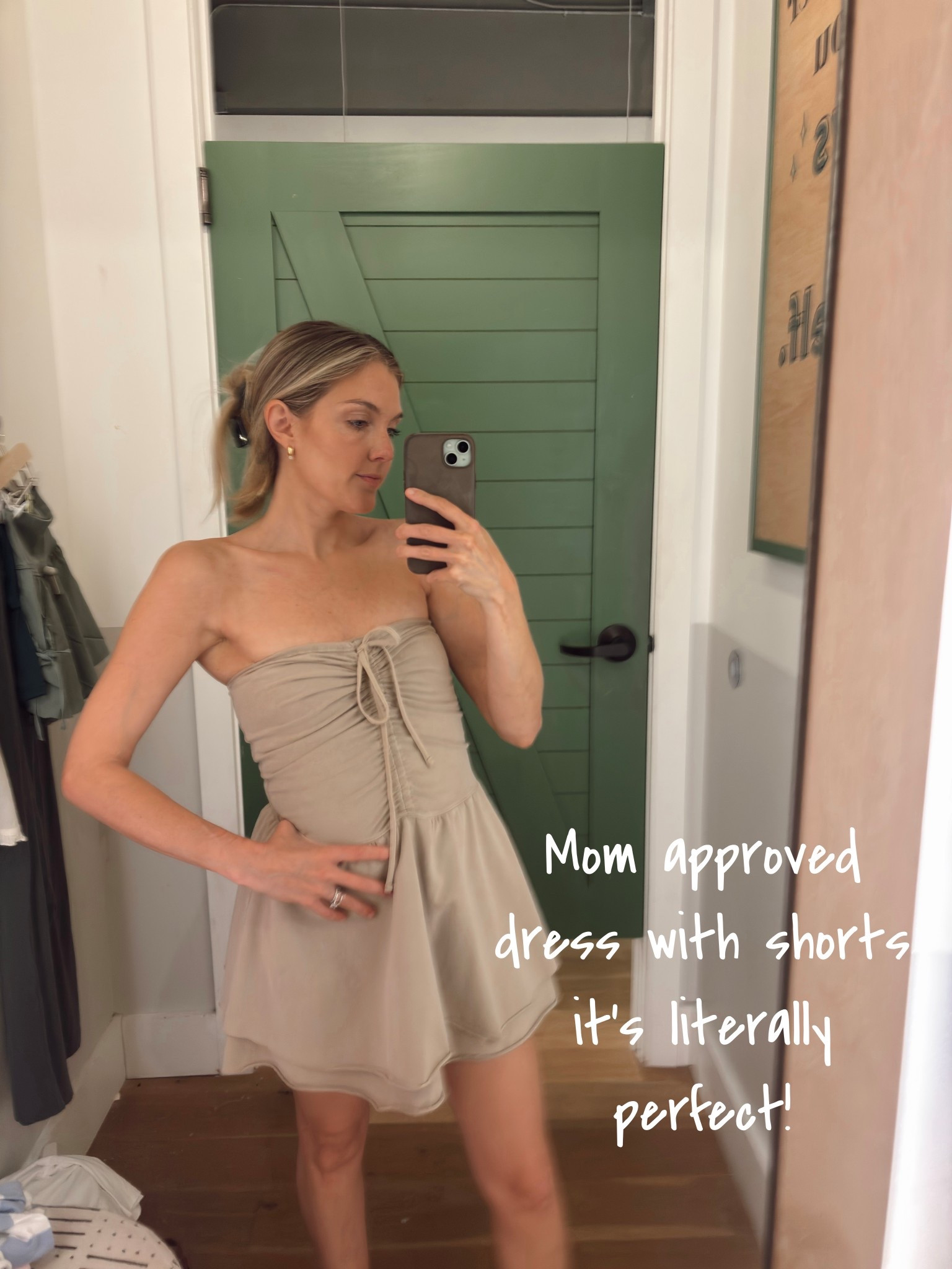 Dress with shirts 

#LTKxAerie