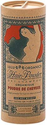 Lulu Organics Lavender and Clary Sage Hair Powder/Dry Shampoo, 4 oz | Amazon (US)
